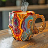 Tazze di cristallo minerale per caffè