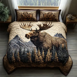 Set di biancheria da letto imbottita di 3 pezzi - Animali del Bosco