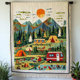 Fuga in Montagna - Coperta Intrecciata NCU0NT4759