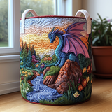 Mystic Dragon Laundry Basket