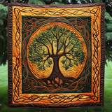 Albero della Vita Mistico - coperta patchwork NCU0TH447