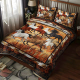 Native American Horse 3-Piece Bedding Set