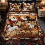 Native American Horse 3-Piece Bedding Set