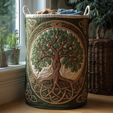 Albero della Vita | Cesta per la Biancheria Fatta a Mano
