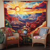 Canyon Radiante - coperta artistica, arazzo NCU0TL980