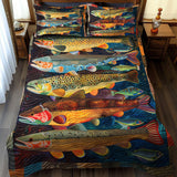 Rainbow Trout River 3-Piece Bedding Set