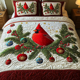 Red Splendor 3-Piece Bedding Set