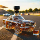 Bottiglia di Whiskey Carro di Polizia