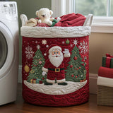 Santa Cheer Laundry Basket