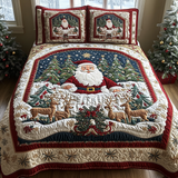 Santa Christmas Joyride Bedding Set
