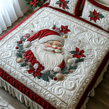 Santa Holiday Cheer Bedding Set