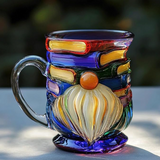 Tazza di nano fatta a mano per libri in 3D