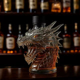 Bottiglia di Whisky Testa di Drago