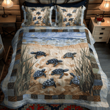 Sea Turtle Sojourn 3-Piece Bedding Set