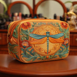 Shimmering Spirit Quilted Makeup Bag