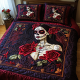 Artistic Skull 3-Piece Bedding Set