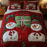 Snowy Smiles 3-Piece Bedding Set