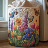 Spring Bloom Laundry Basket