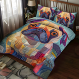 Squishy Pug Love 3-Piece Bedding Set