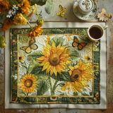 Sottopiatto Trapuntato Girasole Baciato dal Sole
