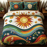 Sunburst Garden 3-Piece Bedding Set