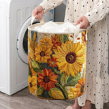 Sogno di Girasole | Cesta di Biancheria Imbottita