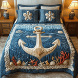 Tidal Tranquility 3-Piece Bedding Set