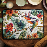 Tovaglietta Quilted Colibrì Tropicali