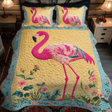 Tropical Flamingo 3-Piece Bedding Set