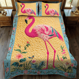 Tropical Flamingo 3-Piece Bedding Set
