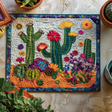 Tovaglietta Trapuntata Cactus Succulento Vibrante