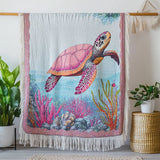 Eloisa koralli tartaruga -coperta decorativa