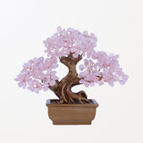 Vitalità - Albero della Vita in Quarzo Rosa stile Feng Shui