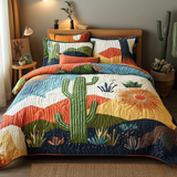 Vivid Cactus Haven 3-Piece Bedding Set