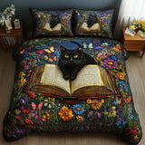 Whisker Words 3-Piece Bedding Set