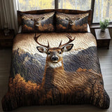 Juego de cama acolchado de 3 piezas - Animales del Bosque