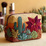 Wild Desert Quilted Makeup Bag
