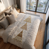 Coperta patchwork per albero di Natale per tapis roulant