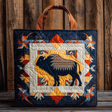 Borsa in Tessuto Trapuntata Bisonte Sentiero di Brace