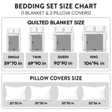 Blissful Bloom 3-Piece Bedding Set