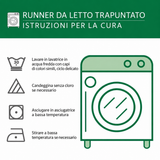 Magnolia Tranquil - copriletto per testiera