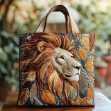 Borsa in Tessuto Trapuntata Amuleto del Leone