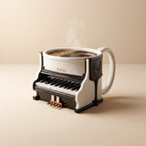 Tazza 3D a Forma di Pianoforte