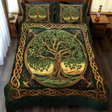 Majestic Tree of Life Celtic 3-Piece Bedding Set