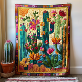 Coperta patchwork cactus fiorito NCU0PD018