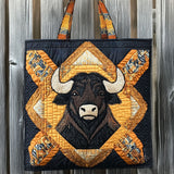 Borsa Trapuntata Bisonte Corona di Brace