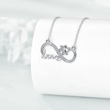 Collana Infinita in Argento per Pelosi Sempre Connessi