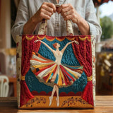 Borsa a Tracolla Ricamata – Modello Ballerina Elegante