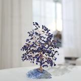 Armonia - Albero della Vita in Lapis Lazuli e Quarzo Ialino