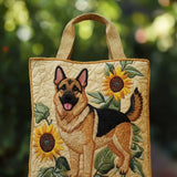 Borsa Stampata Floreale “Pastore Tedesco”